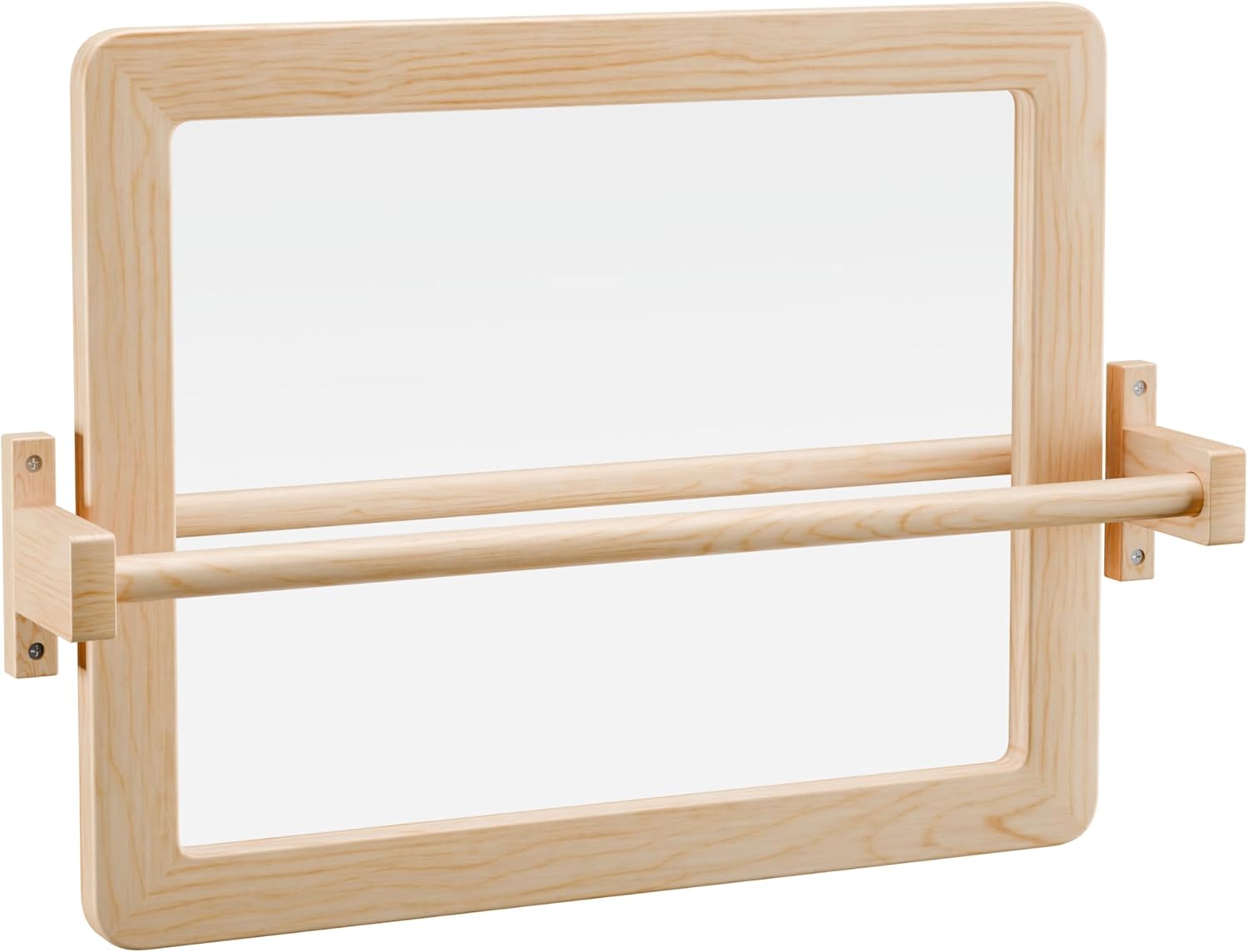 Ogears Montessori Baby Pull Up Bar, Montessori Small Mirror is Suitable for Babies Aged 6 to 18 Months, Infants Registry Item, 19.7 * 15.8 inches