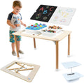 7 Days of Play Sensory Play Activity Table with Foldable Legs, Storage Bins, and Lid - Sensory Table for Toddlers & Kids | Great Gift for Birthdays, Christmas & Special Occasions