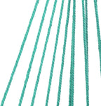 Galvanized Pipe Cut 130 * 100cm Green Strip Polyester Cotton Cushion Hanging Chair with 2pcs Cushion