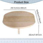 Meditation Bench Kneeling Stool Wooden Modern Lightweight Prayer Bench Training Stool for Outdoor Indoor