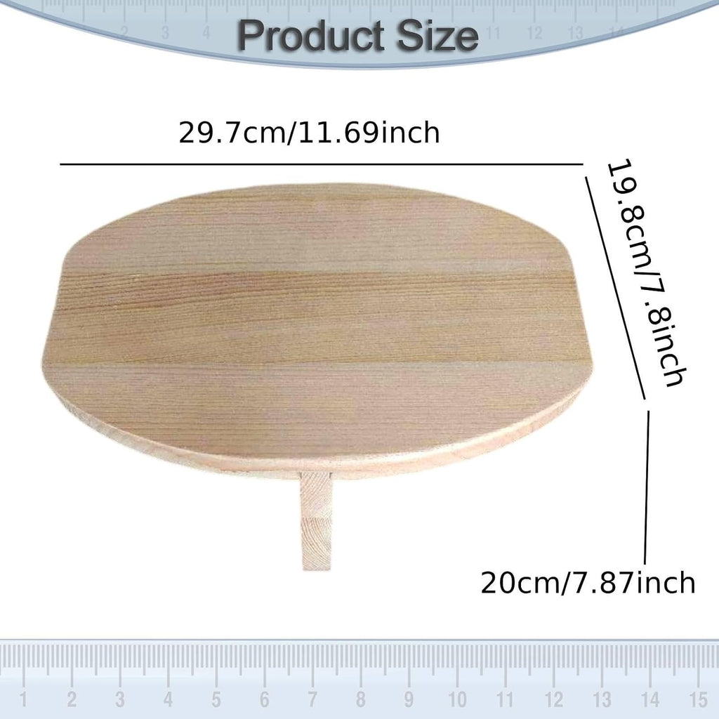 Meditation Bench Wooden Kneeling Meditation Prayer Seat Portable Design Ergonomic Solid Wood Structure Suitable for Home Use