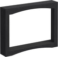 YATINEY Narrow Console Table, 5.9'' Thin Entryway Table, Behind Couch Table for Small Spaces, Small Farmhouse Hallway Table, for Living Room, Hallway, Foyer, Black CT19BK