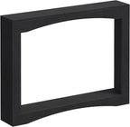 YATINEY Narrow Console Table, 5.9'' Thin Entryway Table, Behind Couch Table for Small Spaces, Small Farmhouse Hallway Table, for Living Room, Hallway, Foyer, Black CT19BK