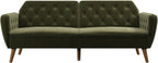 Novogratz 2144979N Tallulah Memory Foam Futo, Green
