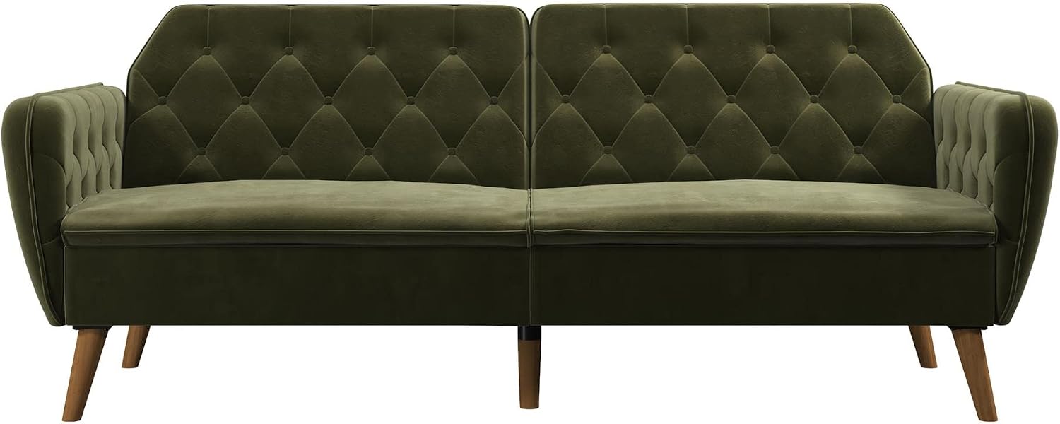 Novogratz 2144979N Tallulah Memory Foam Futo, Green