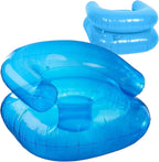 Pool Floats – Ergonomic Kids Camping Chair, Waterproof Outdoor Inflatable Lounger | Comfortable Seating 220 Pounds Load Capacity, Portable Travel Seat for Beach Trips, Outdoor Adventures, Family Picni
