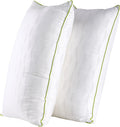 Bed Pillows King Size Set of 2,for Sleeping, Adjustable King Pillows 2 Pack with Zipper, Cooling Hotel Quality with Premium Soft Down Alternative Fill