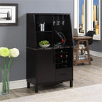 Convenience Concepts Newport Wine Storage Bar, Espresso