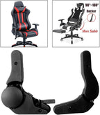 Esquirla Chair Multi Angle Adjuster Adjustable Mounting Practical Replacement for Office Chair Gaming Seat Angle Adjuster Accessory Spare Parts, Black