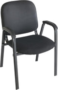 Realspace® Stacking Guest Office Chair, Black