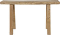 Artissance 35" Long 10" Wide Elmwood Bench, Natural Wood