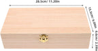 Hydrometer Storage Box: Wooden Distiller Hydrometer Protective Case with Foam Insert - Secure Organizer for Alcoholmeters & Brewing Test Equipment