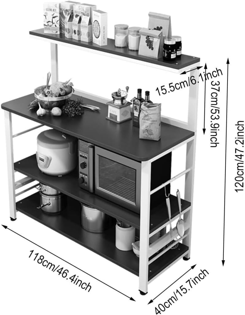 Microwave Stand Microwave Shelf Microwave Rack Kitchen Shelf Utility Storage Shelf Spice Rack Microwave Oven Stand Microwave Oven Rack Oven Shelf