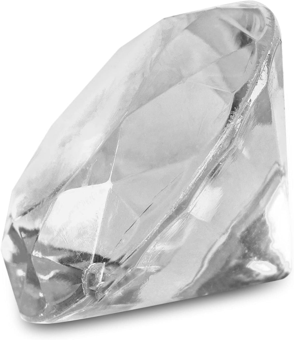 Super Z Outlet Acrylic Decorative Scatter Fillers for Table Decor, Vase, Weddings, Birthdays, Events, and Crafts (1 Pound, Approx. 240 Pieces) (Clear)