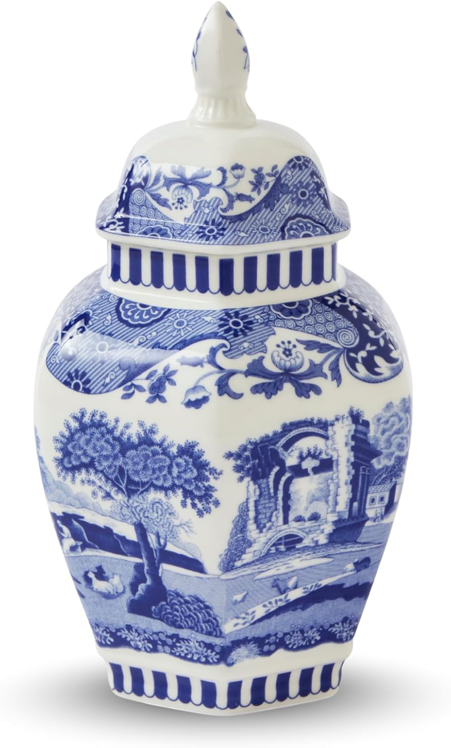 Spode Blue Italian 5.7" Vase