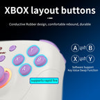RG P01 Wireless Gaming Controller Compatible with Switch Game Controllers RG P01 2.5G Controller Gamepad for Bluetooth/PC/Steam/iOS/Android/Switch Hall Effect RGB Lights [android,ios,nintendo_switch,windows]