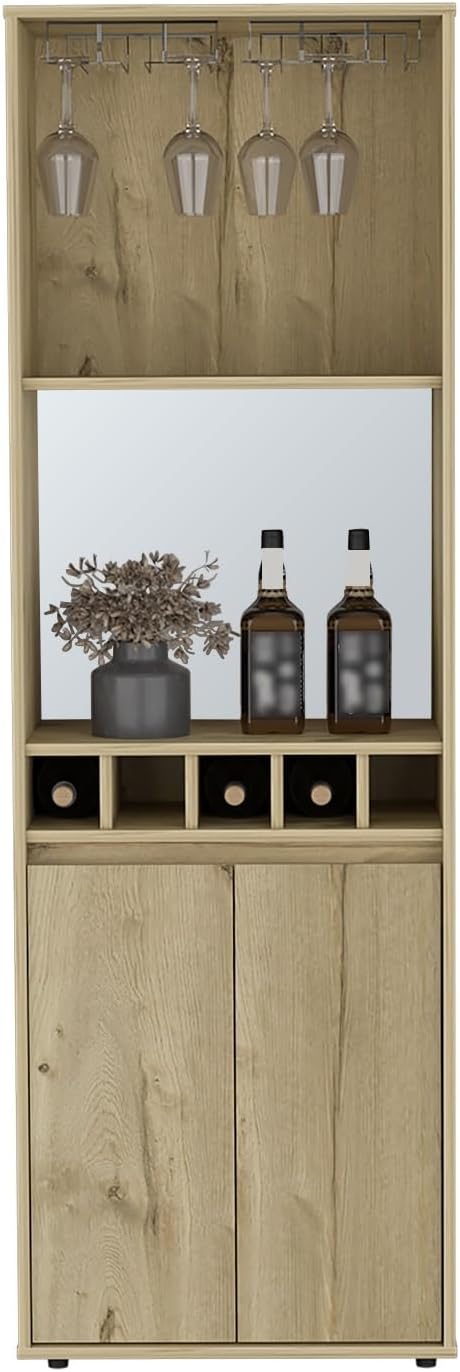 Wine Cabinet W/Shelf, Freestanding Pantry Sideboard for Kitchen Living Room,for Kitchen Home