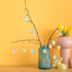 Winlyn 140 Pcs 5 Colors Mini Artificial Easter Eggs Decorative Speckled Eggs Pastel Pink Green Blue Foam Eggs 1" for Spring Easter Basket Nest Decor Bowl Fillers Seasonal Wreath DIY Craft Projects