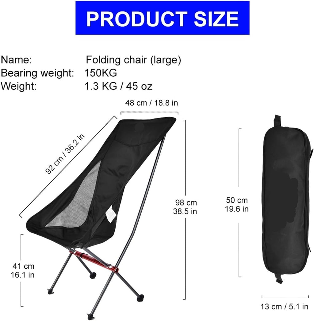 Foldable Camping & Fishing Lounge Chair | Portable Leisure Furniture for Beach, Picnic, Travel & Outdoor Relaxation(Short chair)