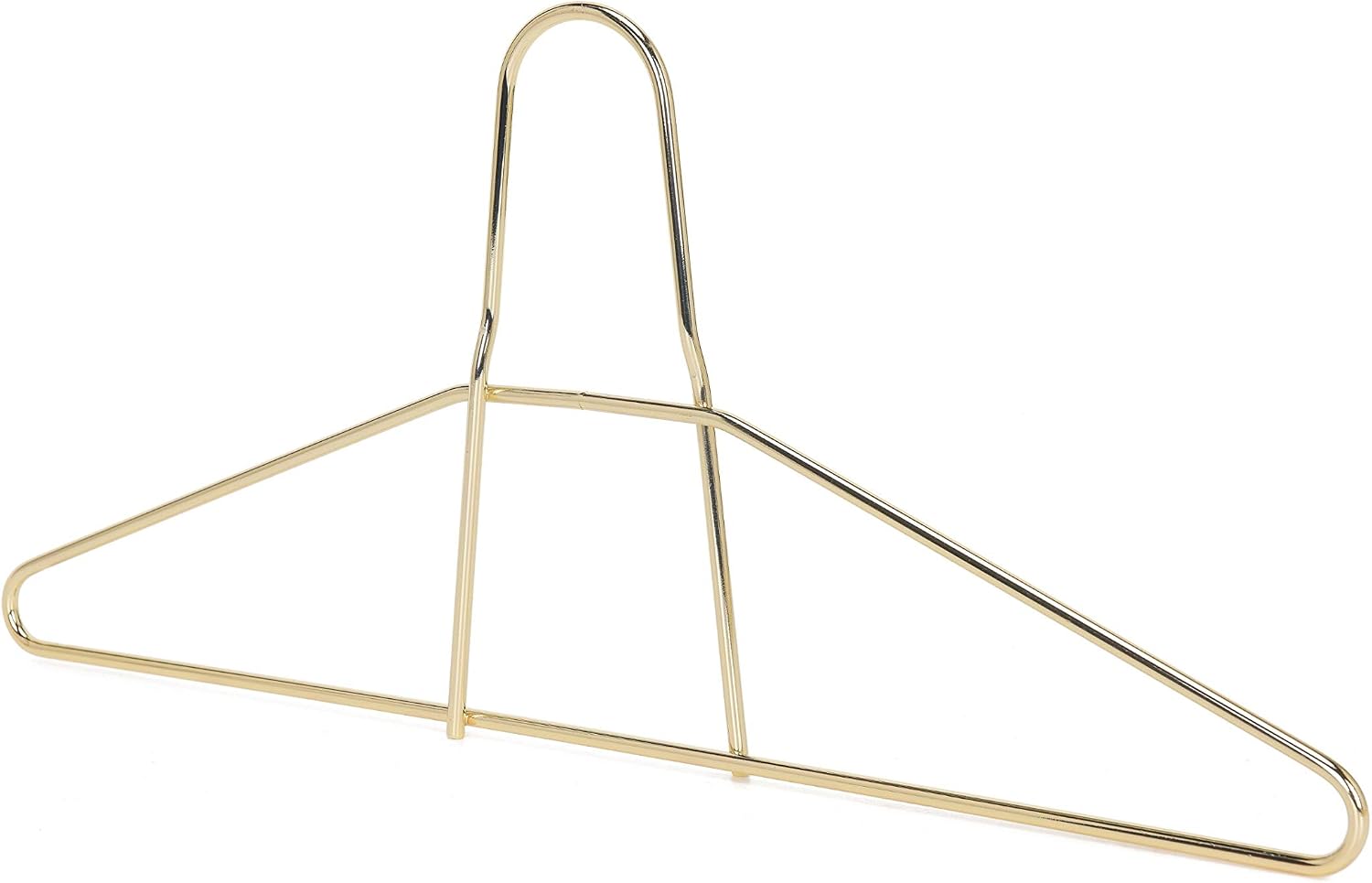 Quality Hangers Metal Hangers – Heavy Duty Hangers – Anti Theft Wire Hangers Suitable for Suits Coat Jacket – Hangers for Shuls Gyms Retail Stores Hotels – Can Carry Up to 200LBs (Gold, 60 Pack)