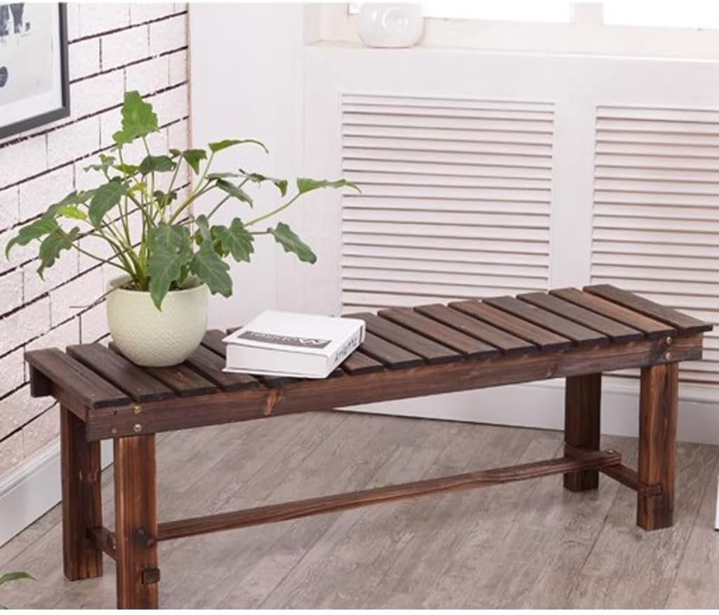 Patio Benches for Outdoors Park Chair Bench Garden Outdoor Balcony Solid Wood Wooden Garden Benches for Outdoors