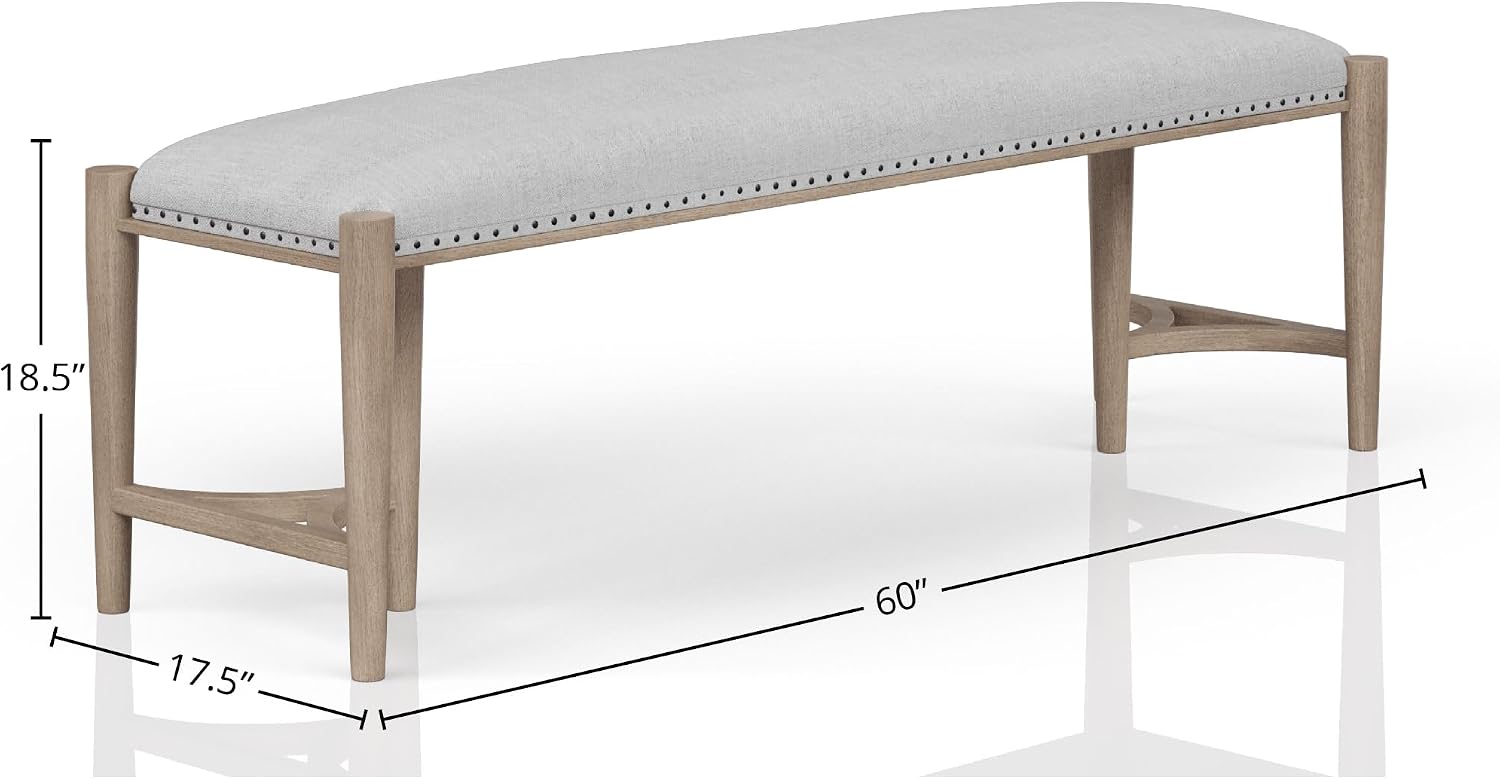 Sand Colored Bench