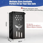 Dustproof Gun Safe Cover Disguise, Waterproof Cover for 30"W×25"D×60"H Tall Gun Cabinet Fits Liberty USA 30, Fits Browning Hell's Canyon, Fits Stack-On Elite 30
