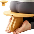 Meditation Stool – Solid Wood Kneeling Chair, Portable Prayer Seat, Zen Cushion Included | Mindfulness Practice Support, Comfortable Yoga Balance Furniture for Daily Sessions