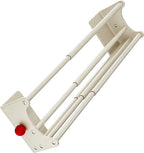 PVC Foldable Shoe Shelf with 2 Tiers Mounting Option Holds Multiple Pairs Ergonomic Wall Mounted Shoe Rack PVC Shelf