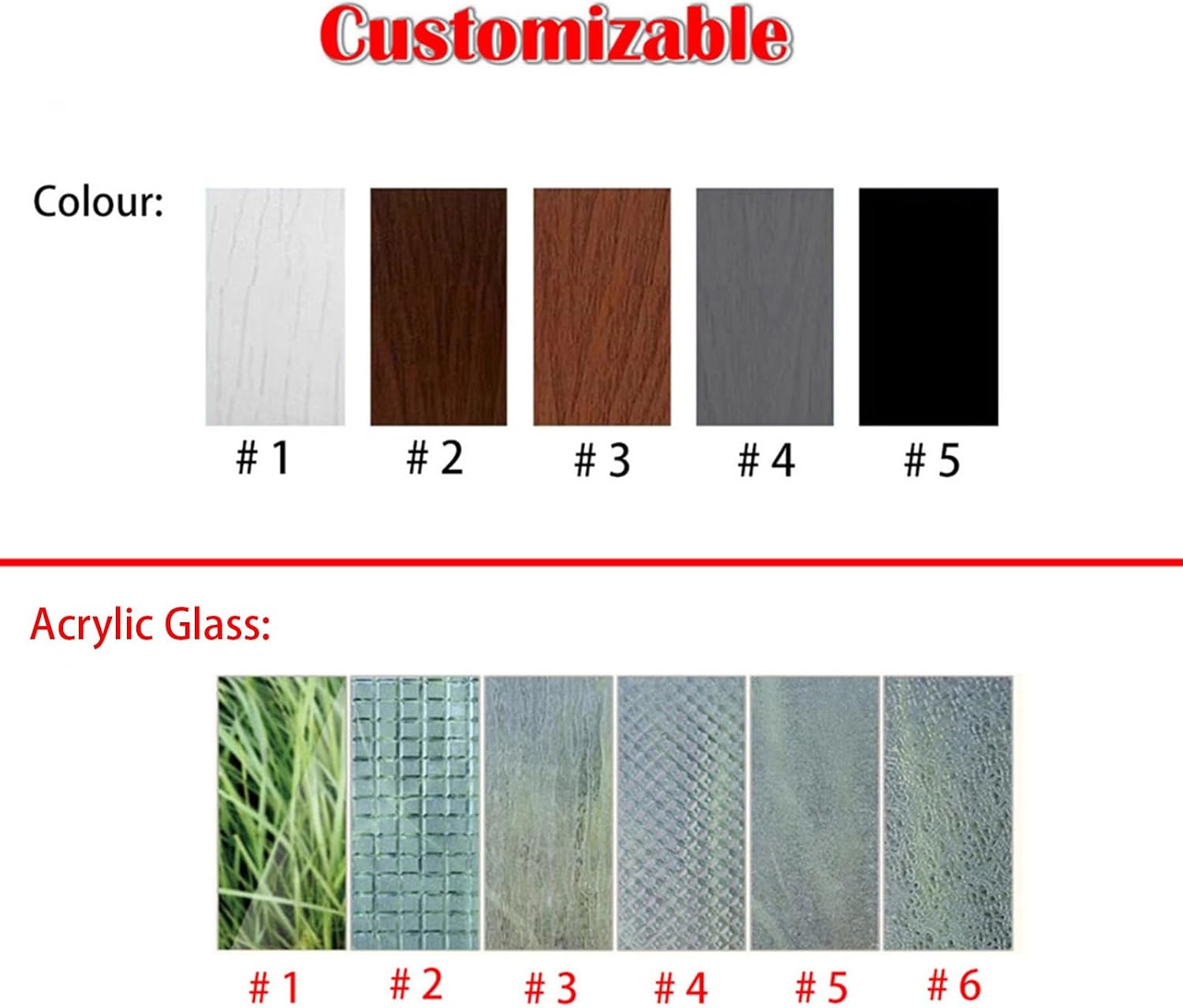 Folding Sliding Window with Handles, Acrylic Glass Bifold Design for Attic, Kitchen, Basement, Restrooms, PVC Accordion Door, Space-Saving Solution