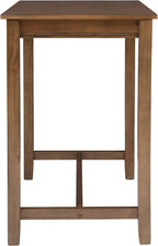 Linon Claridge Rustic Wood 36 inch Height Pub Table