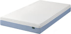 Zinus 8-Inch Twin Cooling Essential Memory Foam Mattress, White, Medium Feel, Fiberglass Free, Certified Safe Materials