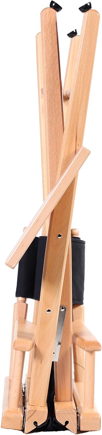 Filmcraft Professional Grade Studio Director's Chairs (30" Bar Height, Natural Finish, Printed Director Canvas)