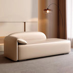 Modern Light Luxury Bedroom Bed End Stool Sofa Nordic Simple Shoe Bench Clothing Store Chaise Longue Entryway(Beige,Medium)