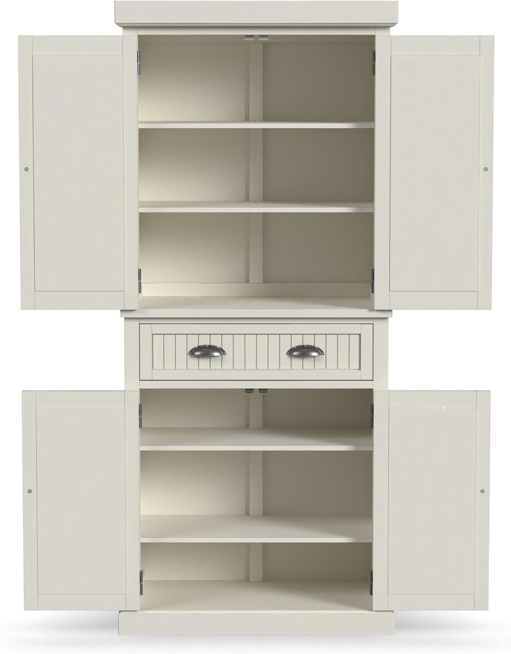 Homestyles Nantucket Pantry, 30", Off White