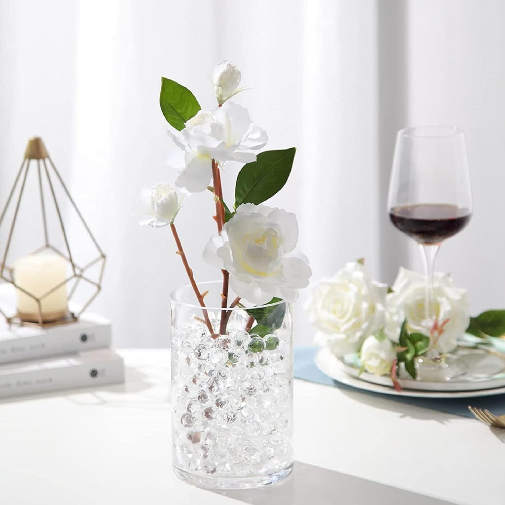 FALAMON 200,000 Clear Water Gel Beads for Vase Filler, Christmas Decoration, Wedding Centerpiece, Floating Candles, Planting, Floral Decoration