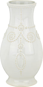 Lenox 858819 French Perle White 8" Fluted Vase