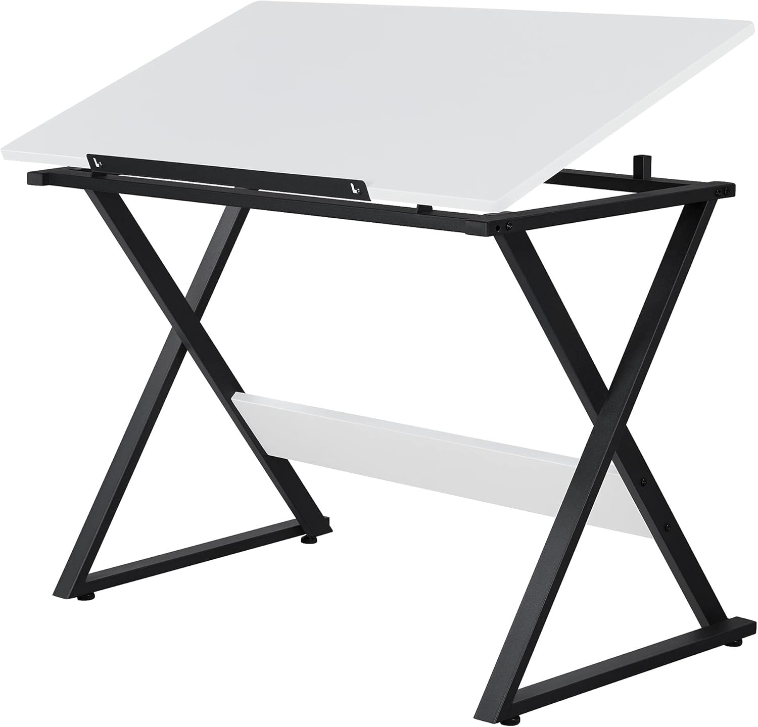 Yaheetech Adjustable Drawing Tables Drafting Desk with P2 Tiltable Tabletop for Reading, Writing,Studying Art Craft Work Station