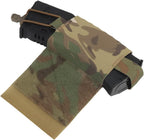 Cummerbund Side 5.56 Mag Holder Radio Pouch with Hook and Loop Tactical Magazine Expander Wing Holster for Chest Rig Vest 2 pcs