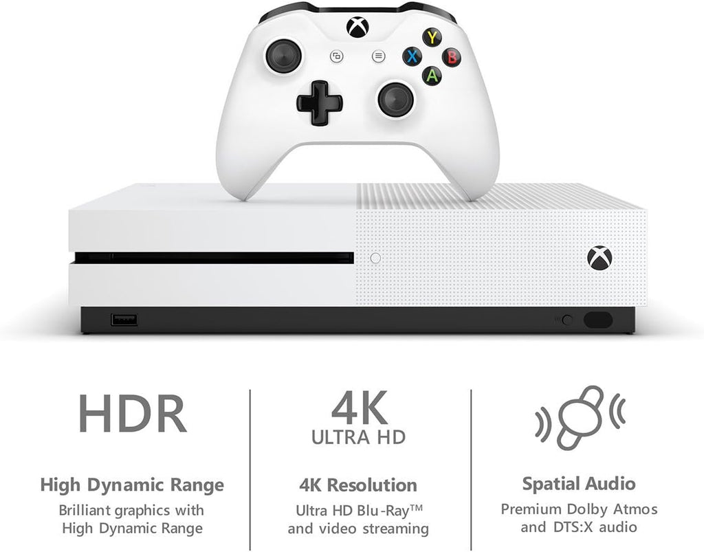 Xbox One S 1TB Console - Assassin's Creed Origins Bonus Bundle [Discontinued] (Renewed)