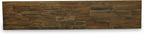 East West Furniture XB677 X-Style Modern Dining Bench with Wood Seat, 72x15x18 Inch, Multi-Color