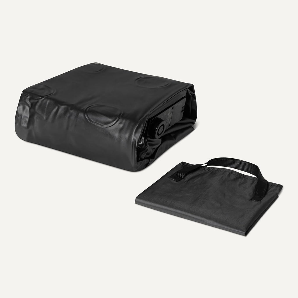 Amazon Basics Inflatable Air Mattress, Twin Size, 18 inch Height, with Built-in Electric Pump