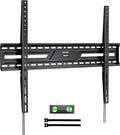 monTEK Heavy Duty Fixed TV Wall Mount for 50-100 Inch Large TVs up to 200 lbs, 4X Safety Tested, TV Mount Bracket for Home Theater & Commercial Use, Fits 16"/18"/24" Wood Studs, Max VESA 900x600mm