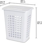 STERILITE 12238004 Rect Laundry Hamper