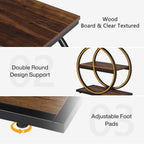 End Table, Small End Table, Living Room End Table, Modern End Table, Living Room & Bedroom, Easy to Assemble,Brown,23.62"x11.81"x 25.59"