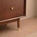 Entryway Cabinet Nordic Retro Solid Wood Dining Sideboard Simple Home Tea Cabinet Living Room Storage Cabinet Sideboard Storage Cabinet