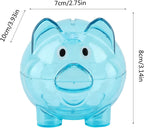 Kikumi Creative Coloured Pig Bench, Birthday Gift, Pig Bench Toy (S)