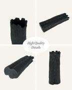 10.7 in Black Ceramic Flower Vase Organic Nature Shape Nordic Modern Style Ceramic Vase Shelf Home Living Room Coffee Table Centerpiece Black Vases Home Decor