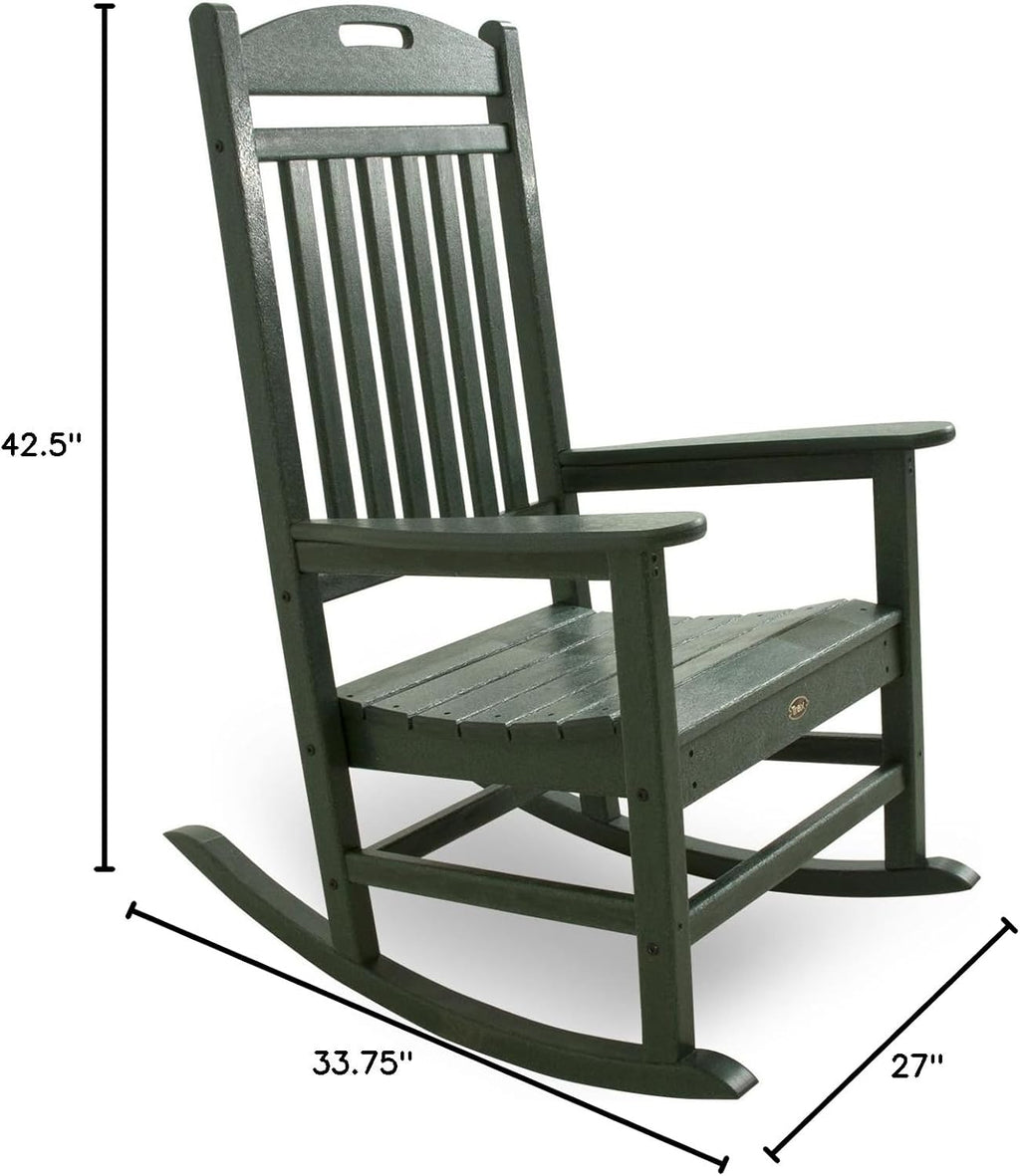 Trex® Outdoor Furniture™ Yacht Club Rocker, Rainforest Canopy