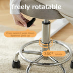Office Drafting Chair with Back Support and Footrest Multi-Purpose Office Desk Chair, Home Chair Thick Seat Cushion for Home Bar Kitchen Shop